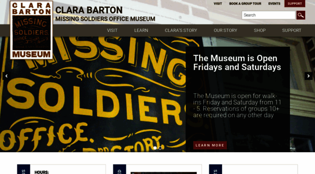 clarabartonmuseum.org