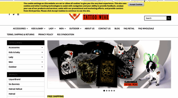 clarabellatattoowear.com