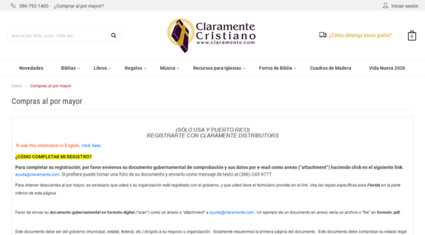 claramentedistributors.com