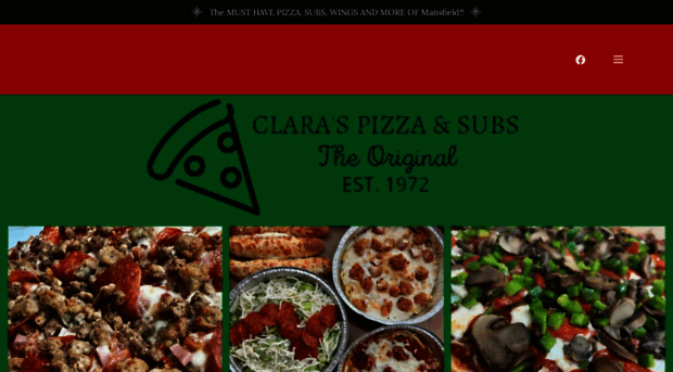 claraspizza.com