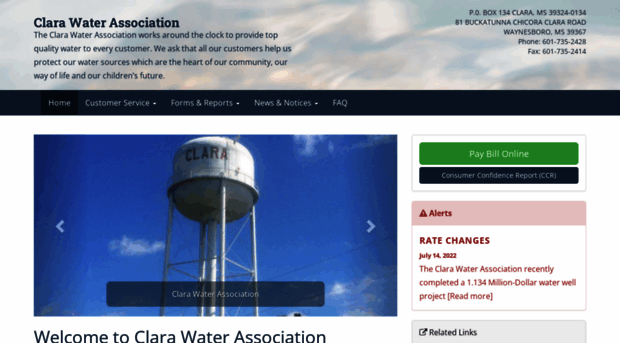 clarawater.org