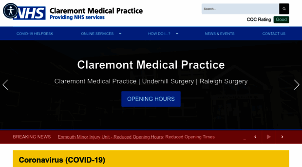 claremontmedicalpractice.co.uk