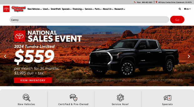 claremonttoyota.com