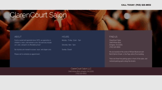 clarencourtsalon.com