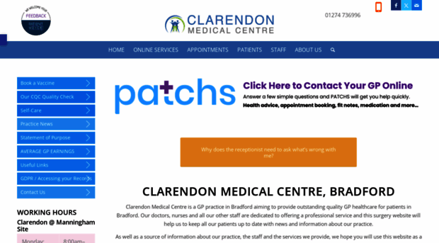 clarendonmedicalcentre.nhs.uk