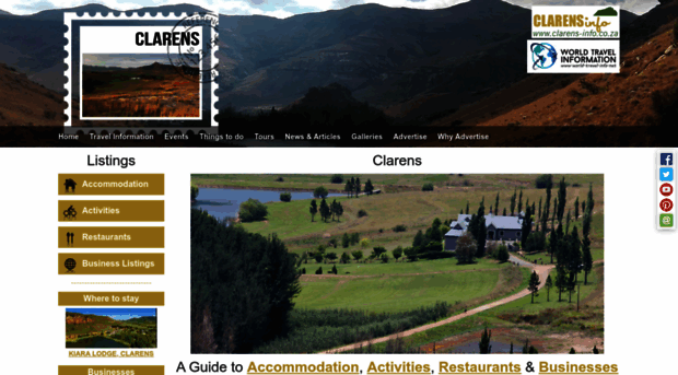 clarens-info.co.za