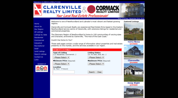 clarenvillerealty.com