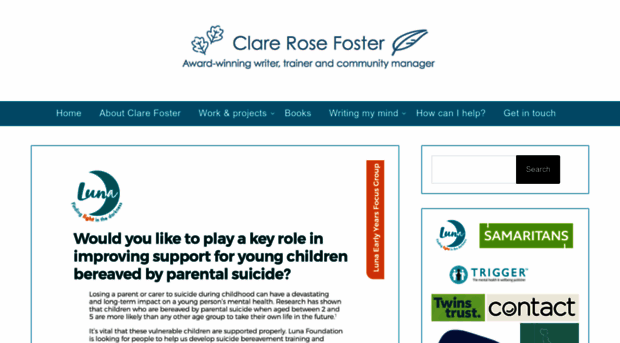 clarerosefoster.co.uk