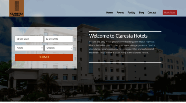 clarestahotels.com