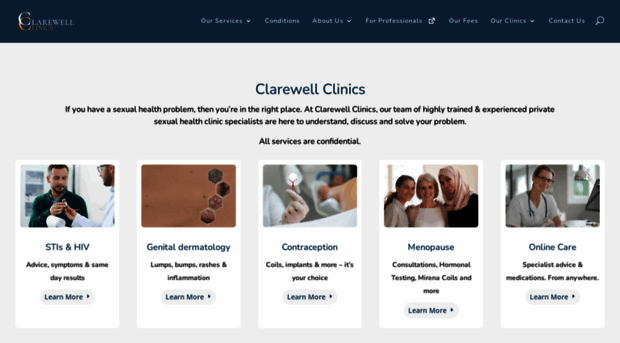 clarewellclinics.co.uk