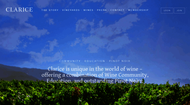 claricewinecompany.com