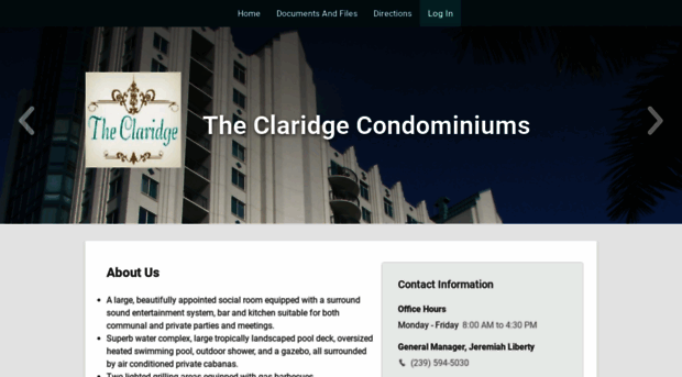 claridgecondo.com