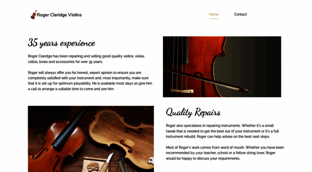 claridgeviolins.com