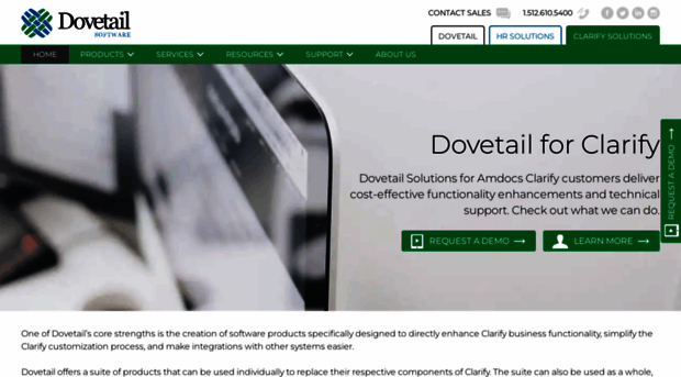 clarify.dovetailsoftware.com