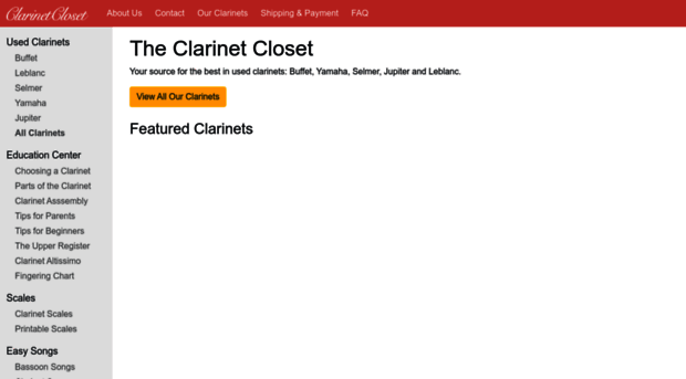 clarinetcloset.com