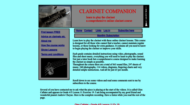 clarinetcompanion.com