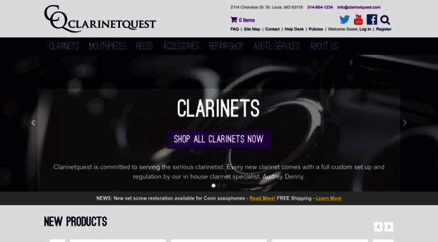 clarinetquest.com