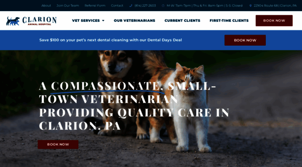 clarionanimalhospital.com