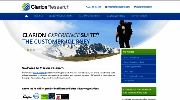 clarionresearch.com