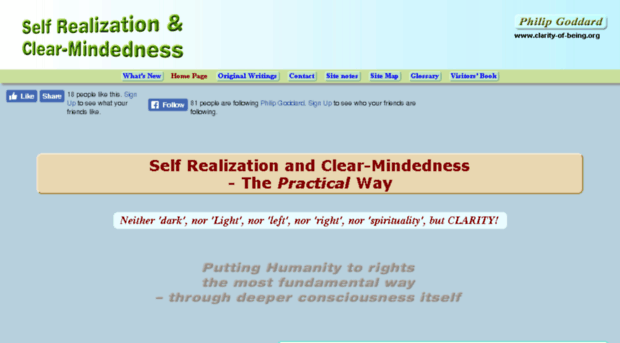 clarity-of-being.org