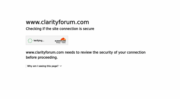 clarityforum.com