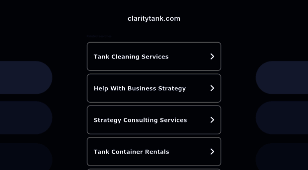 claritytank.com