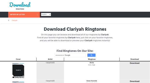 clariyah.download-ringtone.com