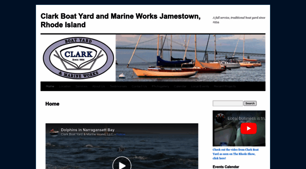 clarkboatyardandmarineworks.com