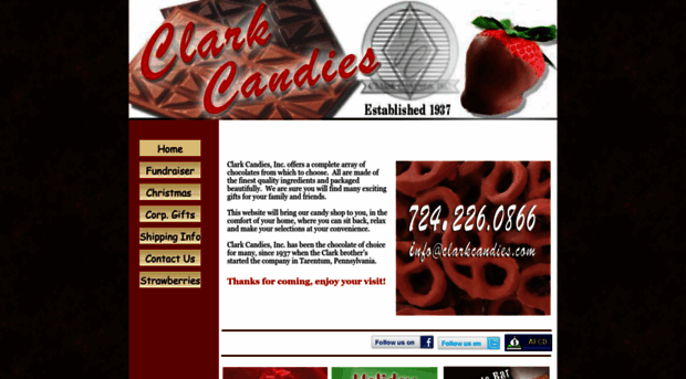 clarkcandies.com