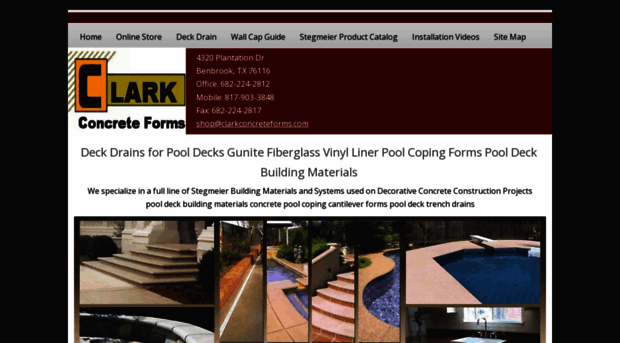 clarkconcreteforms.com
