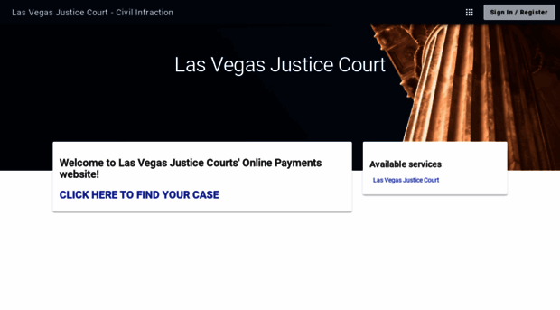 clarkcountynvlvjccivilinfraction.municipalonlinepayments.com