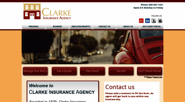 clarkeinsurance.com