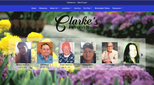 clarkesfuneralhome.com