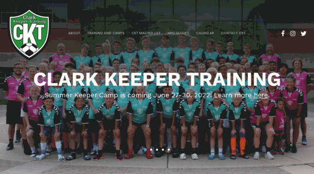 clarkkeepertraining.com