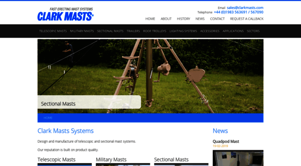 clarkmasts.com