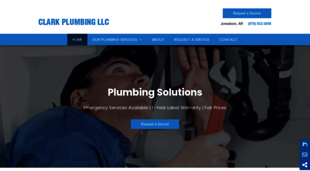 clarkplumbingjonesboro.com