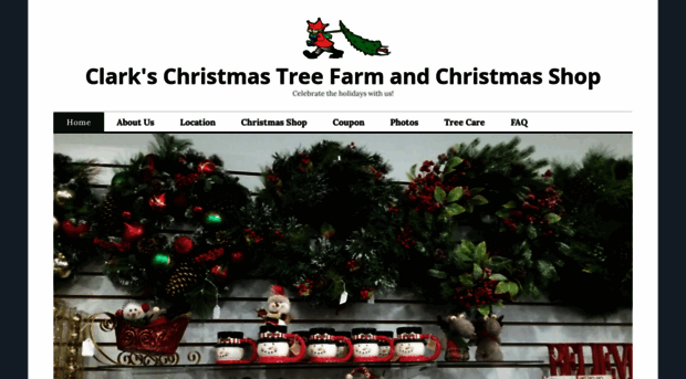 clarkschristmastrees.com