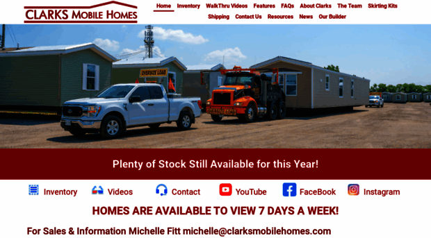 clarksmobilehomes.com