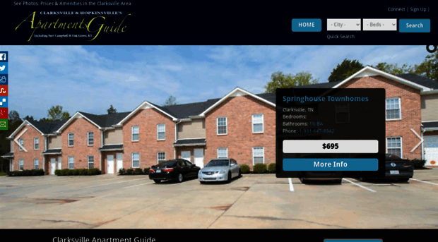 clarksvilleapartmentguide.com