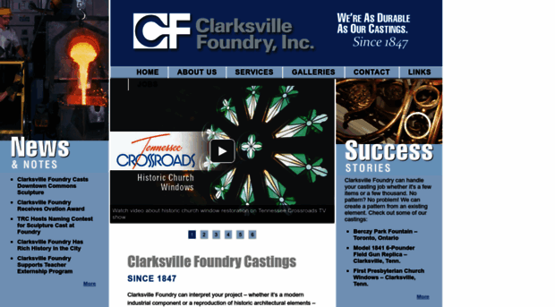 clarksvillefoundry.com