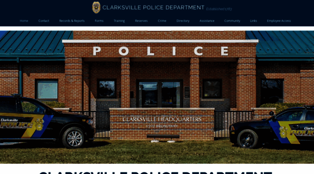 clarksvillepolice.com