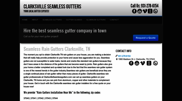 clarksvilleseamlessgutters.com