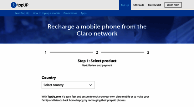 claro.topup.com
