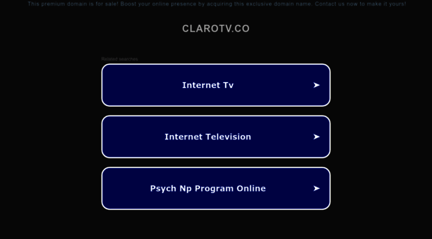 clarotv.co