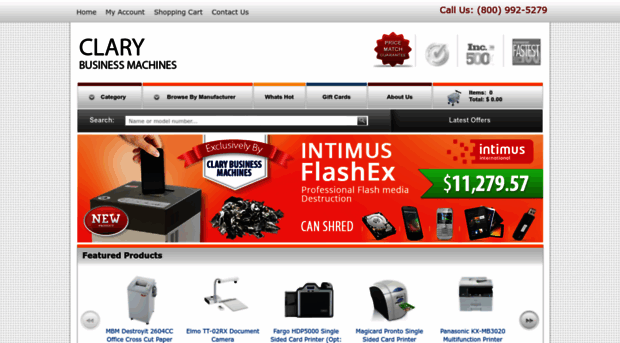 clarybusinessmachines.com