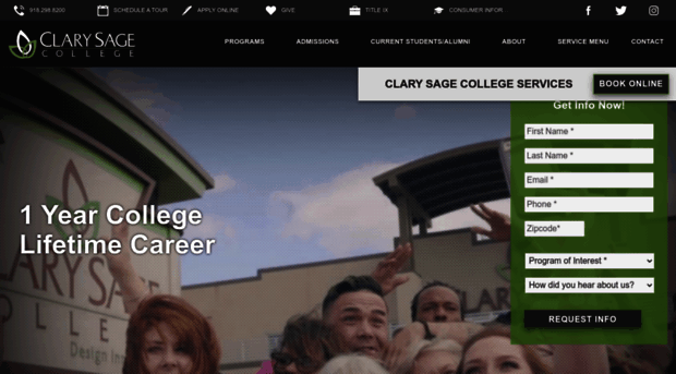 clarysagecollege.com