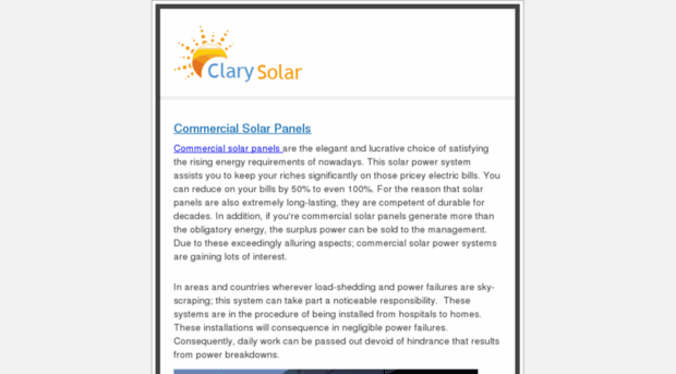 clarysolar-commercial-panels.com