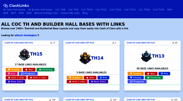clashlinks.com
