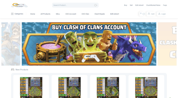 clashmarket.com