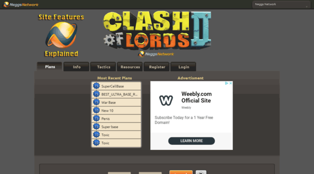 clashoflords2.neggsnetwork.com